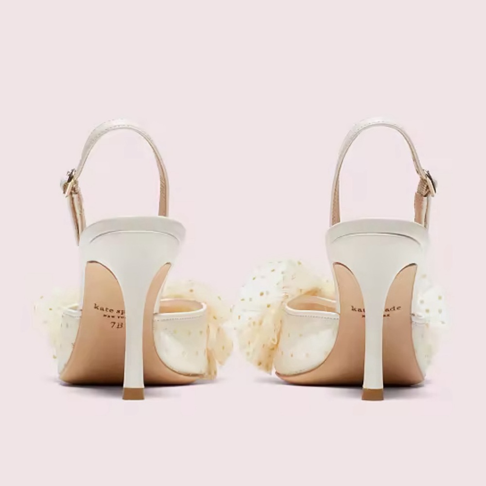 Kate Spade Sparkle Bridal heels - Picture 4 of 4